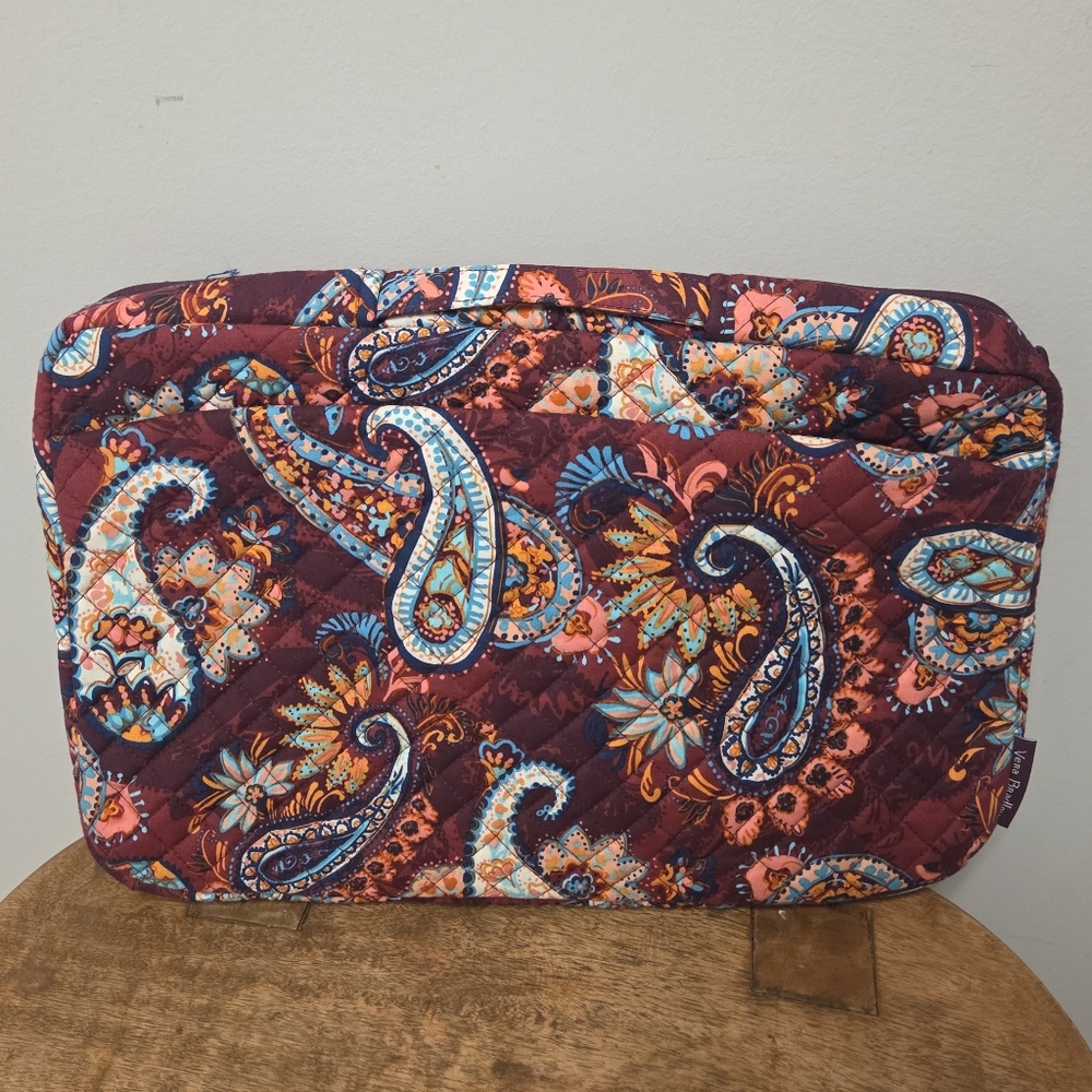 Vera Bradley Laptop Case / Bag Paisley Grand Pattern